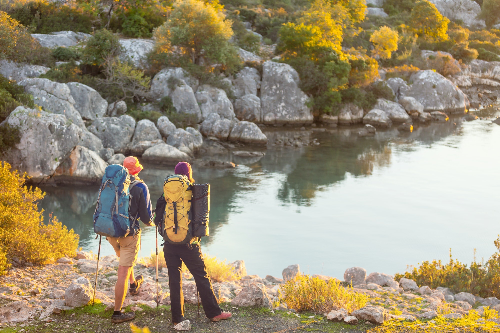 Couple in hike