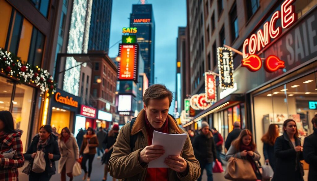 Last-minute shopping Last-minute shopping