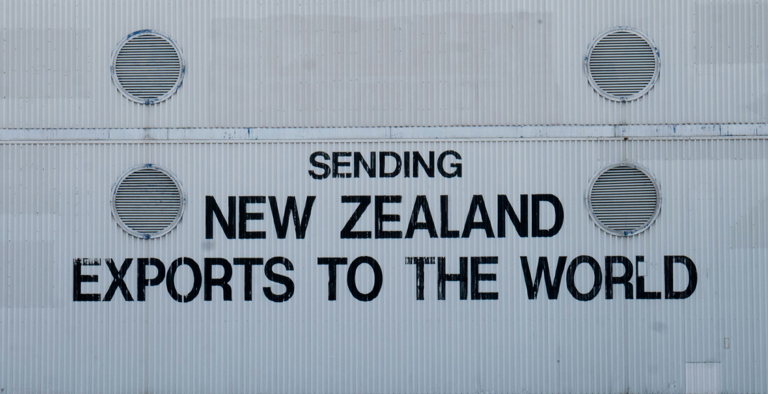 Sending New Zealand Exports to the World text