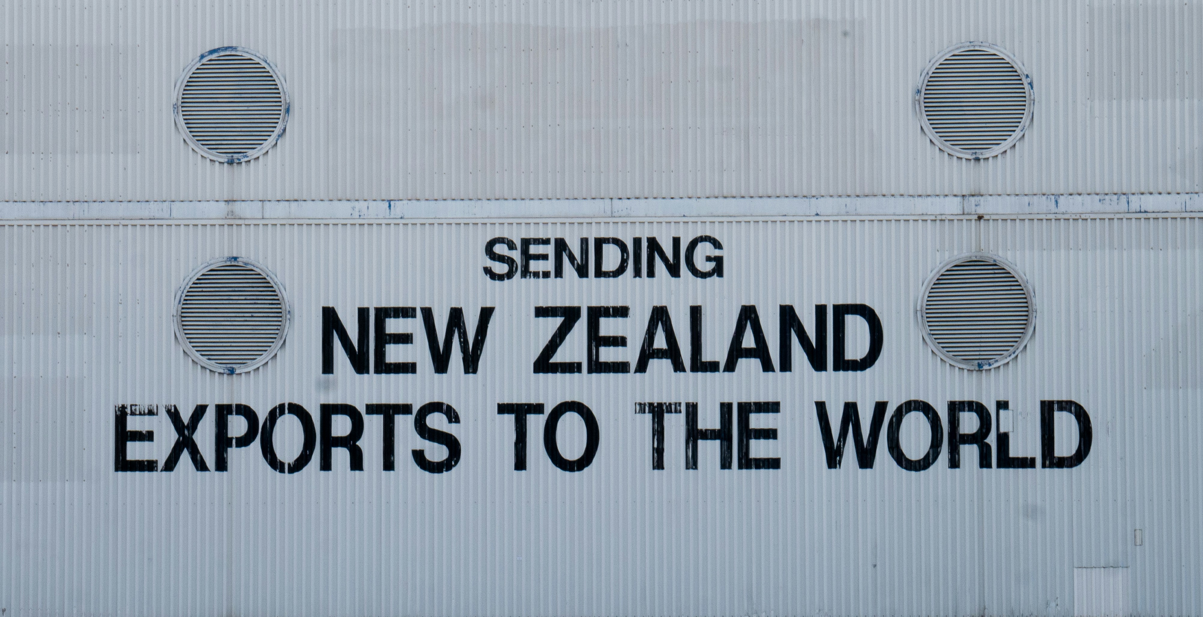 Sending New Zealand Exports to the World text